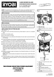 Ryobi AC04105 Operation Manual