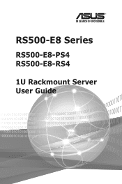 Asus RS500-E8-PS4 User Guide