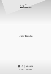 LG LGVX8360 Owner's Manual
