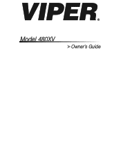 Viper 480XV Owner Manual