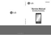LG KE990 Service Manual