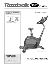 Reebok Cyc 3i Bike Spanish Manual