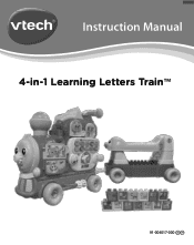 Vtech 4-in-1 Learning Letters Train User Manual