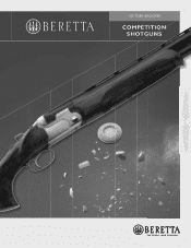 Beretta SV10 Prevail III Victory Shooter 2010 product brochure