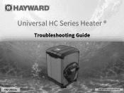 Hayward HDF400 Universal HC Series Heater Troubleshooting Guide
