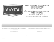 Maytag MEDB700VQ Use and Care Guide