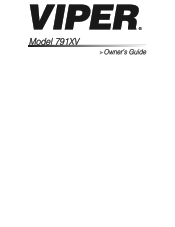 Viper 791XV Owner Manual