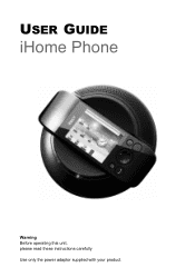 Binatone iHomePhone 3 User Guide