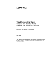 Compaq D500 Troubleshooting Guide