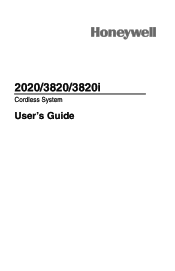 Honeywell 3820SR0C0BE User Manual