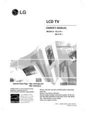 LG 20LC1R Owners Manual