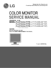 LG L1717SBN Service Manual