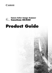 Canon CanoScan D646U CanoScan D646U Product Guide