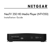 Netgear NTV350 NTV350 Installtion Guide