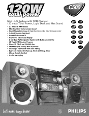 Philips FWC500 Leaflet