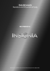 Insignia NS-P9DVD15 User Manual (Spanish)