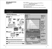 Lenovo ThinkPad X32 (Polish) Setup guide for the ThinkPad X32