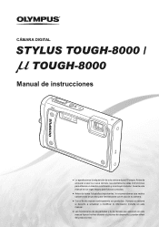 Olympus 226750 STYLUS TOUGH-8000 Manual de Instrucciones (Español)