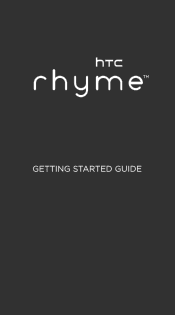 HTC Rhyme Verizon Rhyme Getting Started Guide