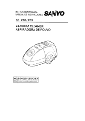 Sanyo SC-S700P Instruction Manual