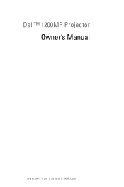 Dell 1200MP Owner's Manual