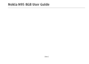 Nokia 002B9Q1 N95 User Guide