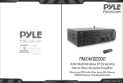 Pyle UPMXAKB2000 Instruction Manual