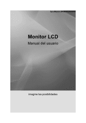 Samsung 2043NWX User Manual (user Manual) (ver.1.0) (Spanish)