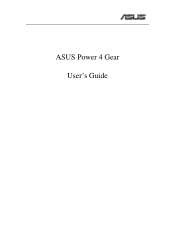 Asus A3Fp ASUS Power 4 Gear User Guide (English)