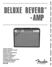 Fender rsquo68 Custom Deluxe Reverb ’68 Custom Deluxe Reverb Owner s Manual