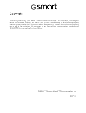 Gigabyte GSmart i350 User Manual - GSmart i350 English Version