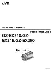 JVC GZ-EX210 User Manual - English