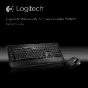 Logitech Wireless Combo MX800 Setup Guide