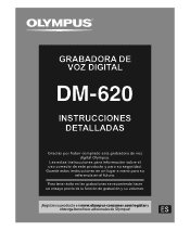 Olympus DM-620 DM-620 Instrucciones Detalladas (Espa?ol)