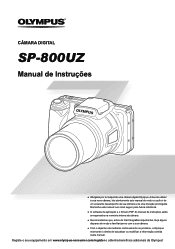 Olympus SP-800UZ SP-800UZ Manual de Instru败s (Portugu鱩
