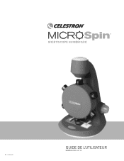 Celestron MicroSpin 2 MP Digital Microscope Microspin 2 MP Digital Microscope French Manual