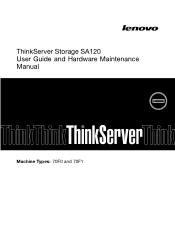 Lenovo ThinkServer Storage SA120 (English) User Guide and Hardware Maintenance Manual