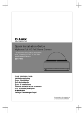 D-Link DCS-4603 Quick Install Guide
