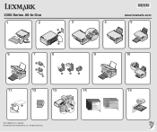 Lexmark X2350 Setup Sheet