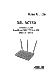 Asus DSL-AC750 users manual in English