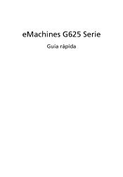 eMachines G625 eMachines G625 Quick Quide - Spanish