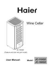 Haier JC-160GD User Manual