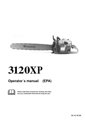 Husqvarna 3120 XP Owners Manual