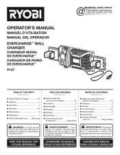 Ryobi P1870 Operation Manual