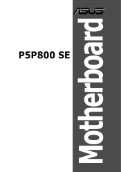 Asus P5P800 SE P5P800 SE User's Manual for English Edition