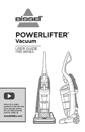 Bissell Powerlifter Pet Vacuum 1793 User Guide