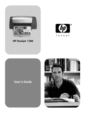 HP Deskjet 1280 HP Deskjet 1280 - User Guide