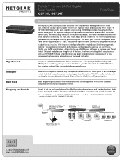 Netgear GS716Tv1 GS716T Product datasheet