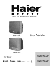 Haier TN131AUV User Manual