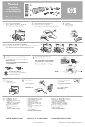 HP Deskjet D1360 Setup Guide - Macintosh